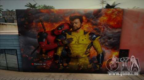 Deadpool 3 Mural für GTA San Andreas