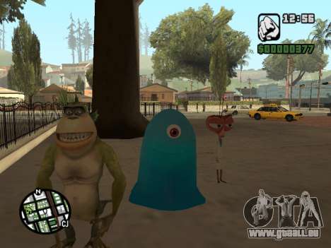 Bob Monster gegen Außerirdische für GTA San Andreas