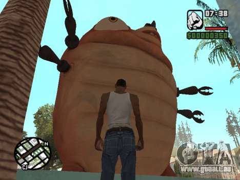 Insektenmonster gegen Außerirdische für GTA San Andreas