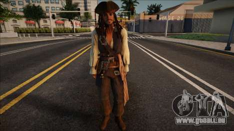 Jack Sparrow - Pirates Oc für GTA San Andreas