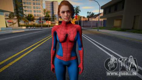 Spider Jill Valentine Sin mascara de RESIDENT EV für GTA San Andreas