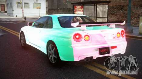 Nissan Skyline R34 GT-R XD-L S7 für GTA 4