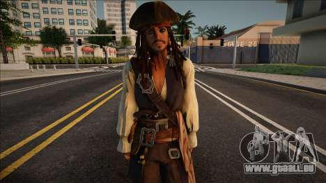 Jack Sparrow - Pirates Oc für GTA San Andreas