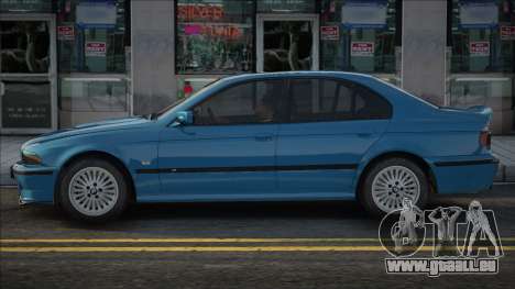 BMW E39 Blue pour GTA San Andreas