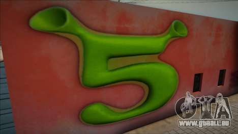 Shrek 5 Logo Mural pour GTA San Andreas