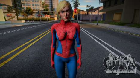 Spider Alice Abernathy Herida Sin mascara de RES für GTA San Andreas