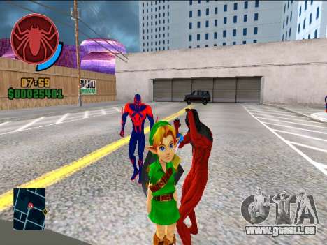 Jeune Link MM3DS pour GTA San Andreas