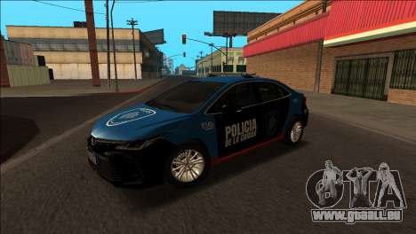 Toyota Corolla Polizei Kabine für GTA San Andreas