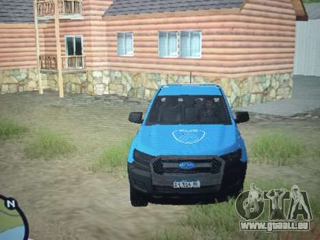 Ford Ranger police CABA pour GTA San Andreas