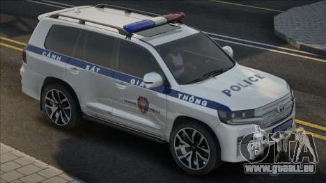 Toyota Land Cruiser - Vietnam Traffic Police Car pour GTA San Andreas