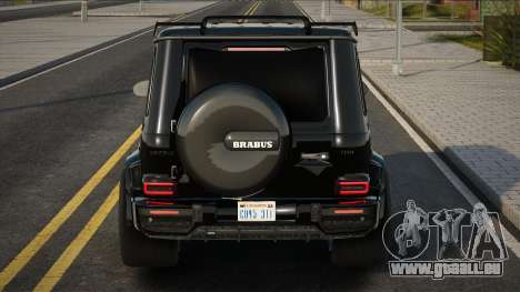 Mercedes-Benz G63 AMG Brabus Black pour GTA San Andreas