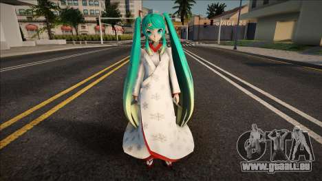 PDFT Hatsune Miku Snow 2013 v1 pour GTA San Andreas