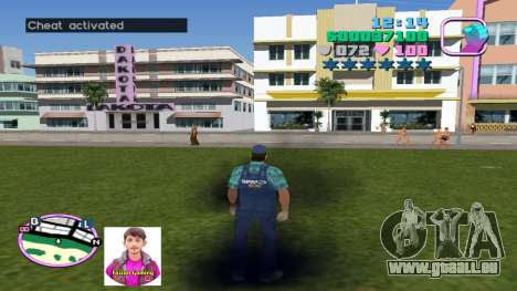 Changer de peau ou de vêtements pour GTA Vice City