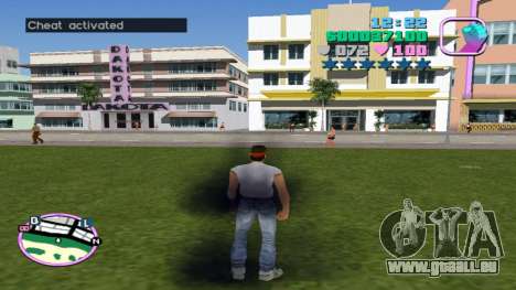 Haut oder Kleidung wechseln für GTA Vice City