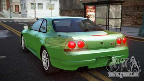 1995 Nissan Skyline R33 V1.1 für GTA 4