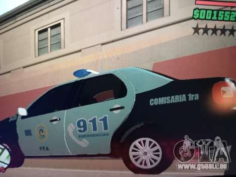 Fiat Siena 1.4 Feuerwehr Bundespolizei für GTA San Andreas