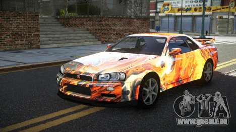 Nissan Skyline R34 GT-R XD-L S3 für GTA 4