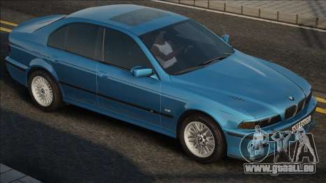 BMW E39 Blue pour GTA San Andreas