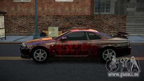 Nissan Skyline R34 GT-R XD-L S12 für GTA 4