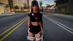 Sexy Girl France Skin für GTA San Andreas