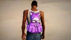 Cat Backpack v5 für GTA San Andreas