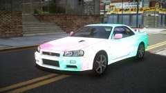 Nissan Skyline R34 GT-R XD-L S7 für GTA 4