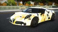 Alfa Romeo 4C MJR S8 für GTA 4