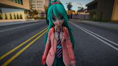 PDFT Hatsune Miku Ribbon Girl für GTA San Andreas