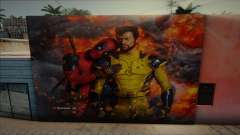 Deadpool 3 Mural pour GTA San Andreas