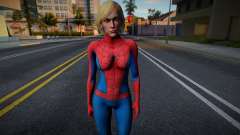 Spider Alice Abernathy Herida Sin mascara de RES pour GTA San Andreas