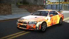 Nissan Skyline R34 GT-R XD-L S3 pour GTA 4