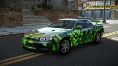 Nissan Skyline R34 GT-R XD-L S10 für GTA 4