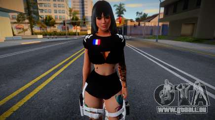 Sexy Girl France Skin für GTA San Andreas