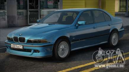 BMW E39 Blue pour GTA San Andreas