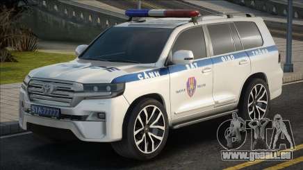 Toyota Land Cruiser - Vietnam Traffic Police Car für GTA San Andreas
