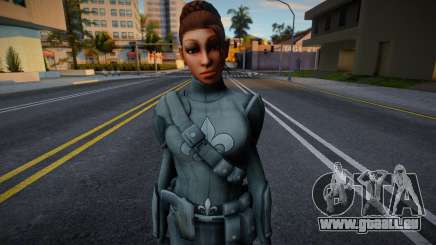 Shaundi Suit o Con Traje Tactico de Saints Row I pour GTA San Andreas