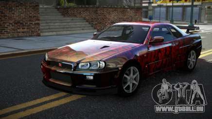 Nissan Skyline R34 GT-R XD-L S12 pour GTA 4