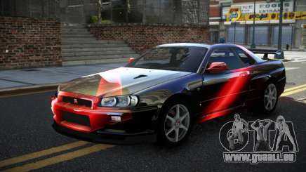 Nissan Skyline R34 GT-R XD-L S11 für GTA 4