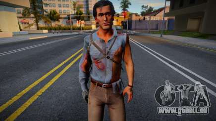 Ash de Evil Dead 3 The Game CON EXPRESIONES FACI für GTA San Andreas