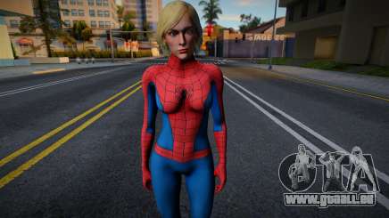 Spider Alice Abernathy Herida Sin mascara de RES pour GTA San Andreas