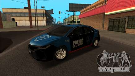 Toyota Corolla Cabine de police pour GTA San Andreas