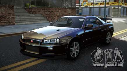 Nissan Skyline R34 GT-R XD-L für GTA 4