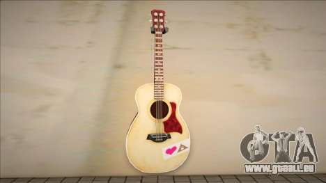 La nouvelle guitare de Carl pour GTA San Andreas