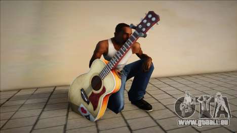 La nouvelle guitare de Carl pour GTA San Andreas